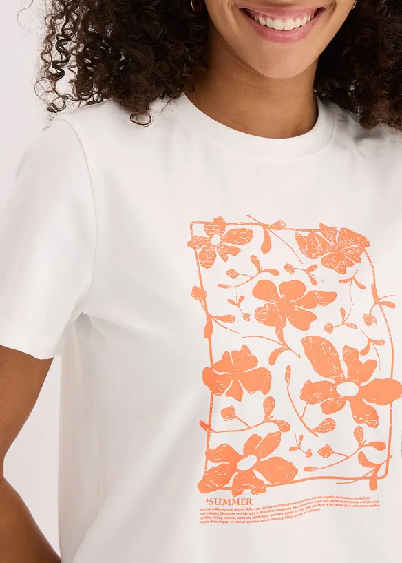 T-shirt met placement-print, bonprix
