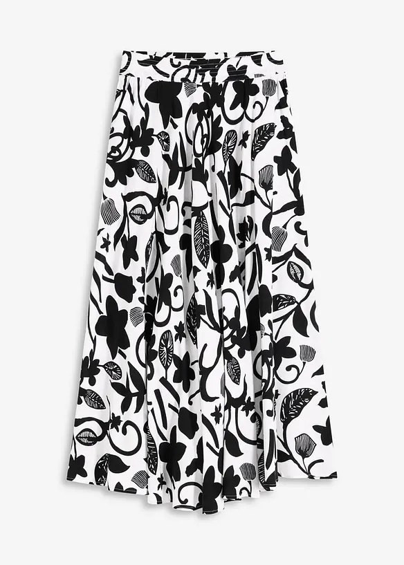Maxirok van soepele viscose, bonprix