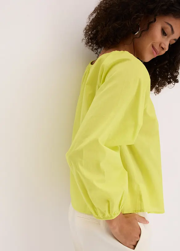 Blouse van biologisch katoen, bonprix
