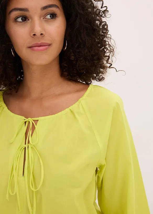 Blouse van biologisch katoen, bonprix