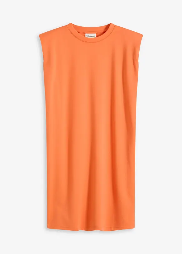 Mini jurk met oversized schouders, bonprix