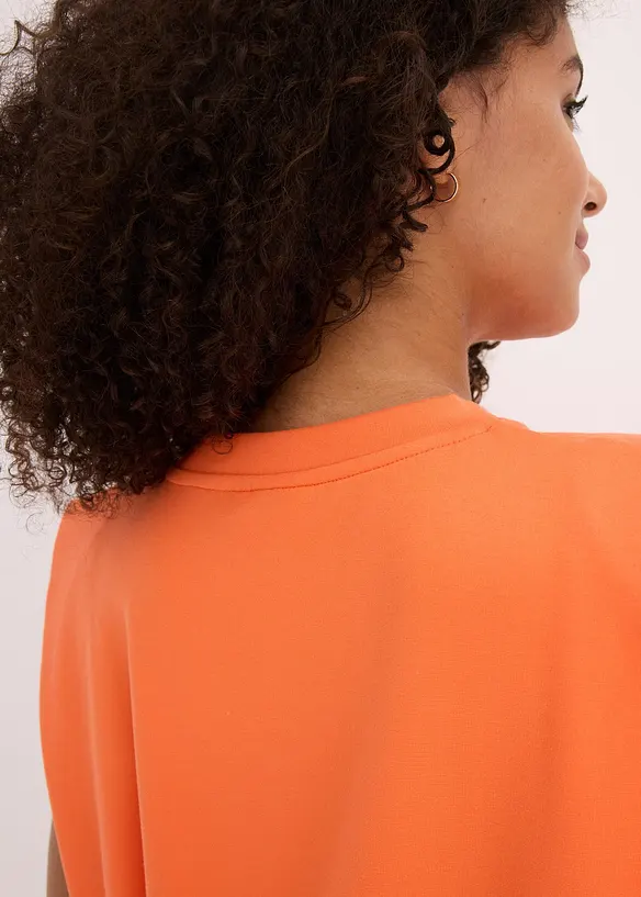 Mini jurk met oversized schouders, bonprix
