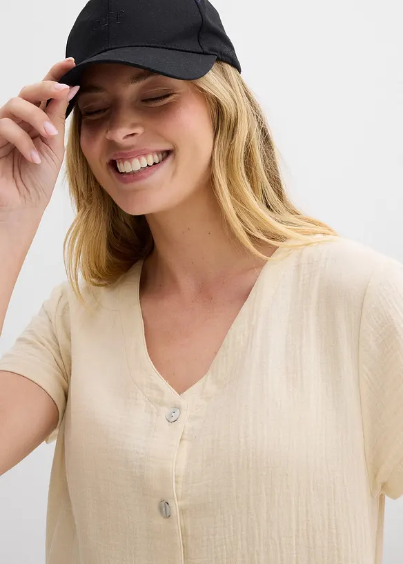 Blousejurk van zachte mousseline, bonprix