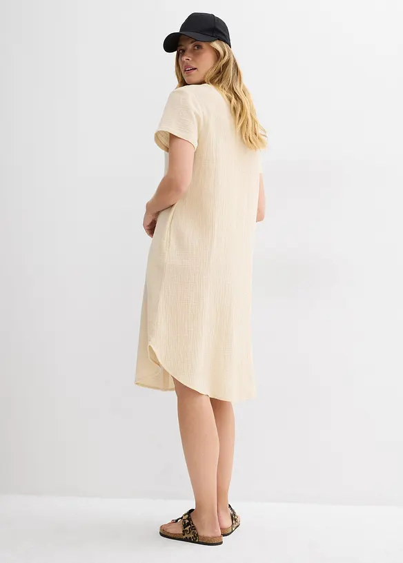 Blousejurk van zachte mousseline, bonprix