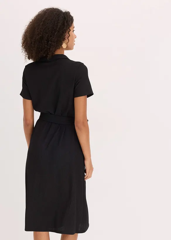 Jersey jurk van luchtige crèpe, bonprix