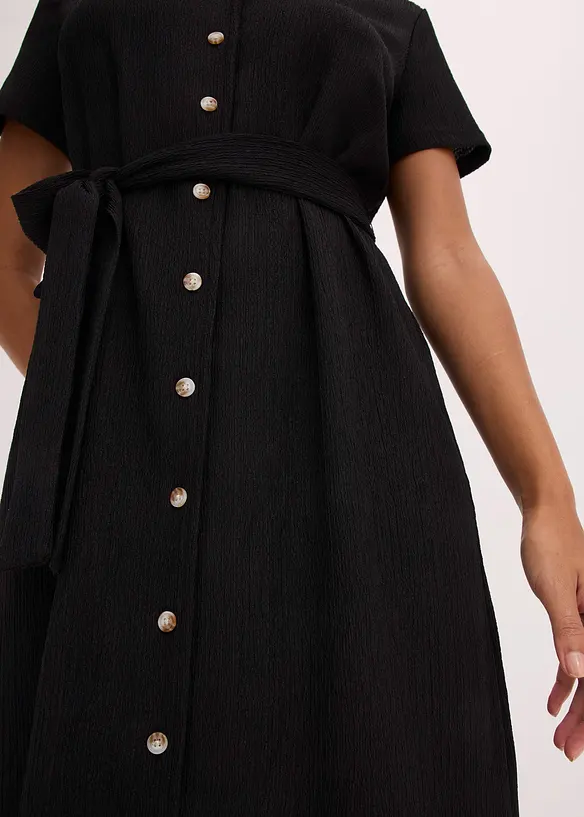 Jersey jurk van luchtige crèpe, bonprix