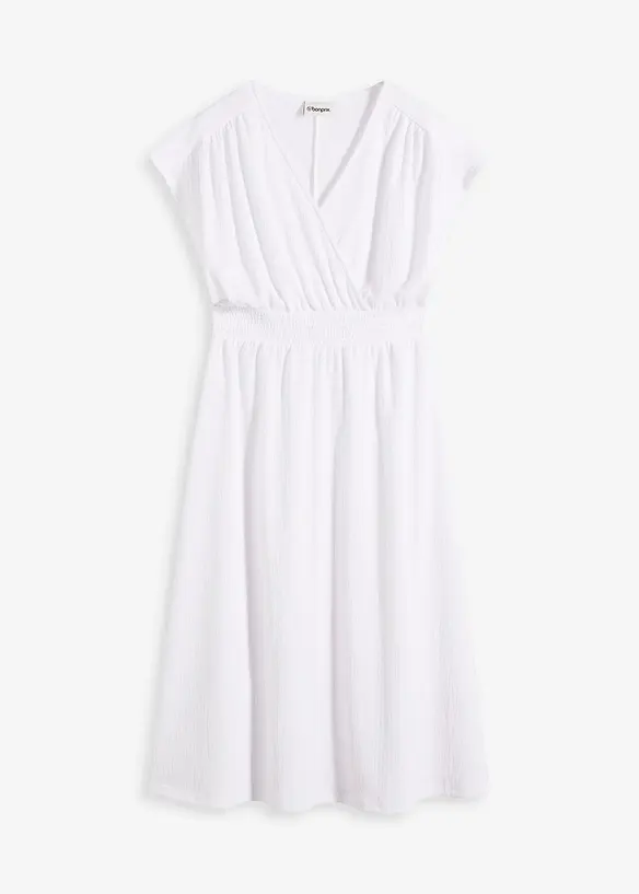 Jersey jurk van luchtige crèpe, bonprix