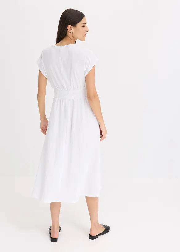 Jersey jurk van luchtige crèpe, bonprix