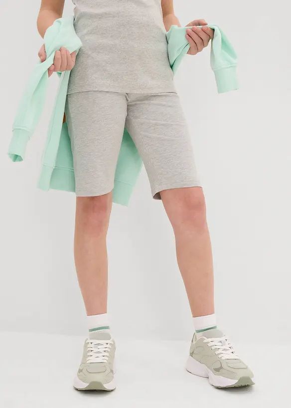 Biker short van een elastische katoenmix (set van 2), bonprix