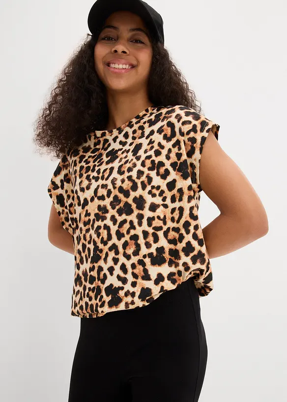Capri legging van een katoenmix (set van 2), bonprix