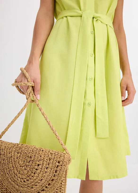 Overhemdjurk van viscose, bonprix