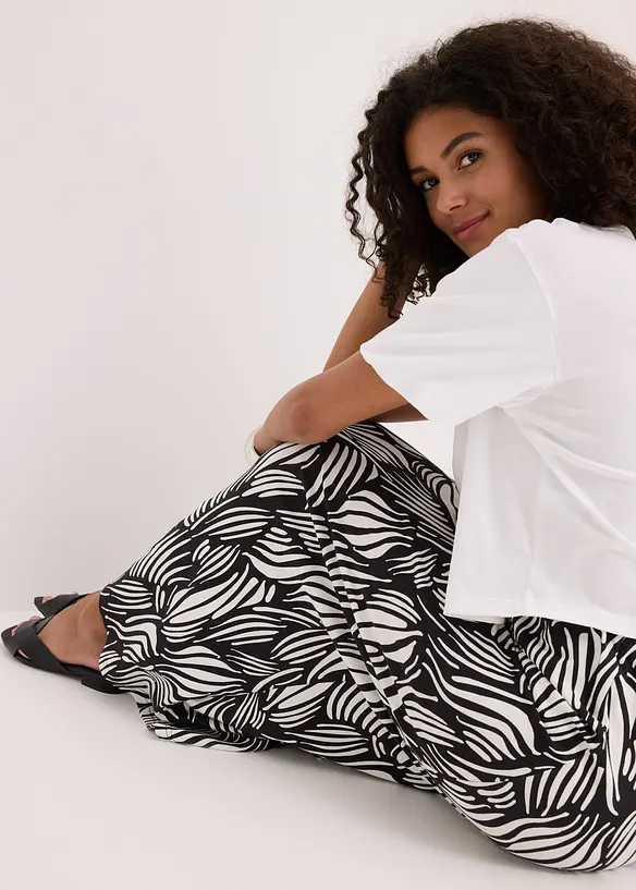 Jersey rok van katoen met stretch, bonprix