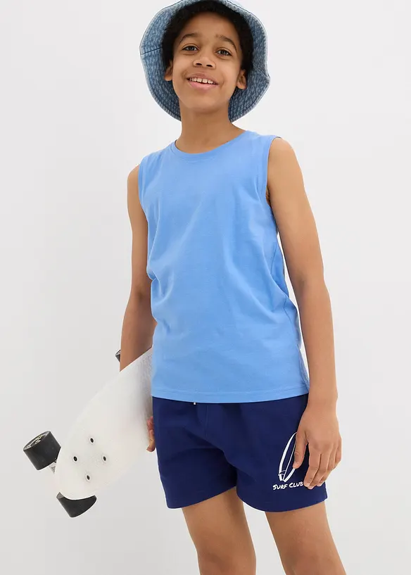 Tanktop met biologisch katoen (set van 5), bonprix