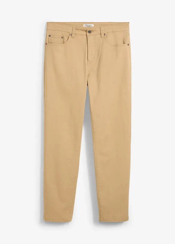 Classic fit stretch broek, straight, bonprix