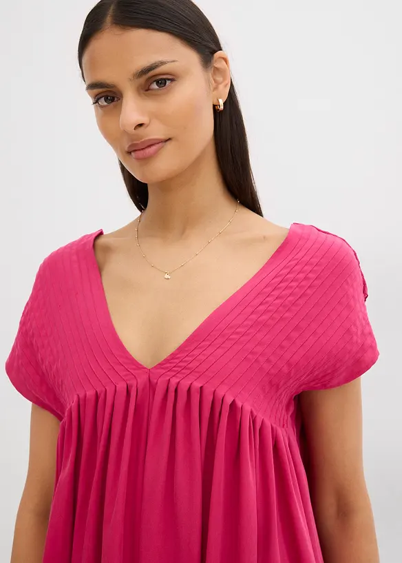 Kaftan jurk van vloeiend lyocell, bonprix