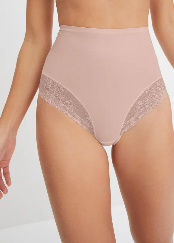 Corrigerende lasercut panty (set van 2), medium corrigerend, bonprix