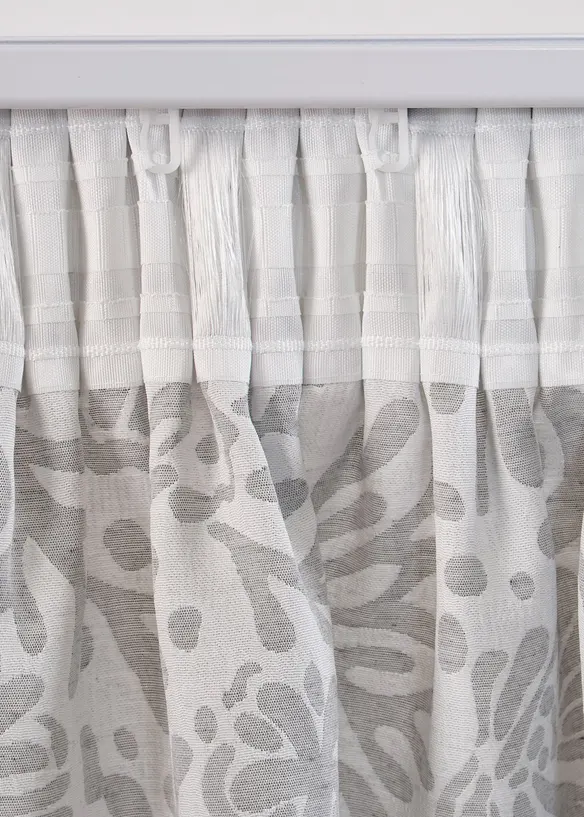 Jacquard gordijn met motief (1 stuk), bonprix