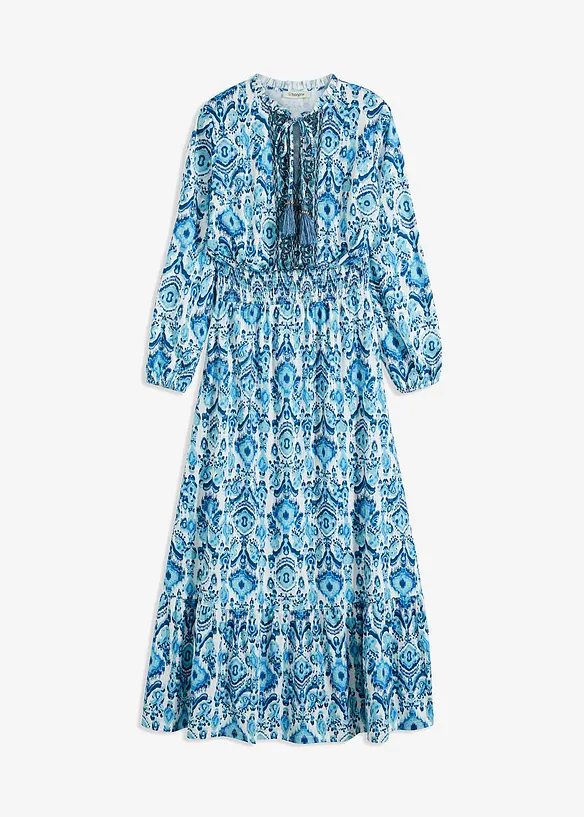 Gedessineerde maxi jurk, bonprix