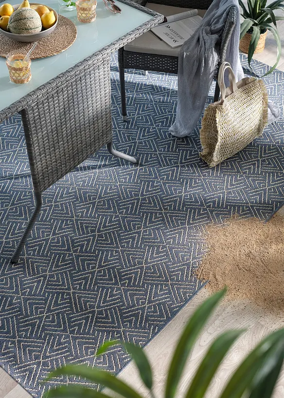Binnen- en buitenkleed met decente structuur, bonprix
