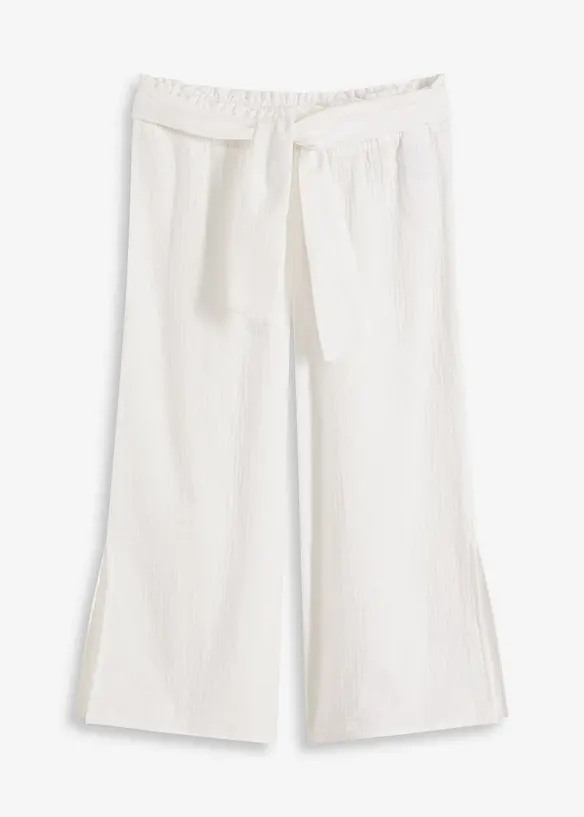 3/4 strandbroek van mousseline, bonprix