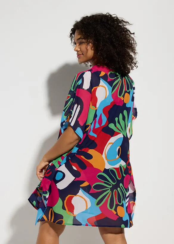Strandtuniek van chiffon, bonprix