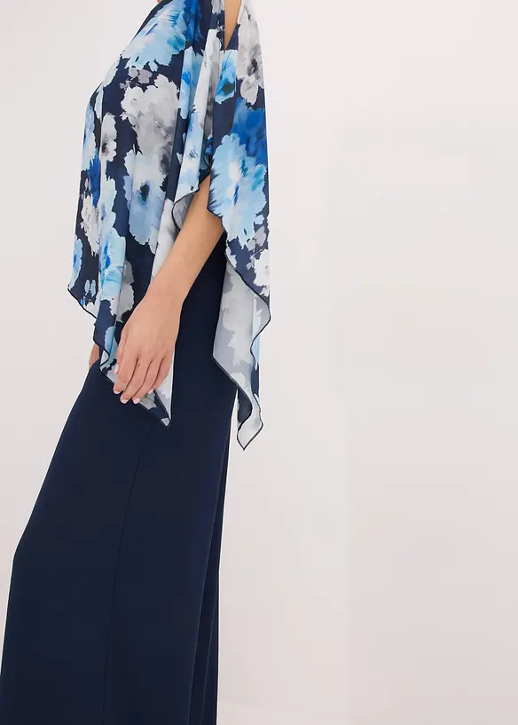 Jumpsuit met overgooier, bonprix