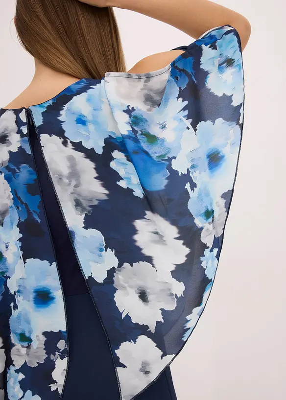Jumpsuit met overgooier, bonprix
