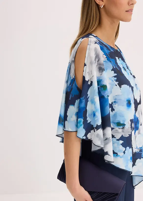 Jumpsuit met overgooier, bonprix