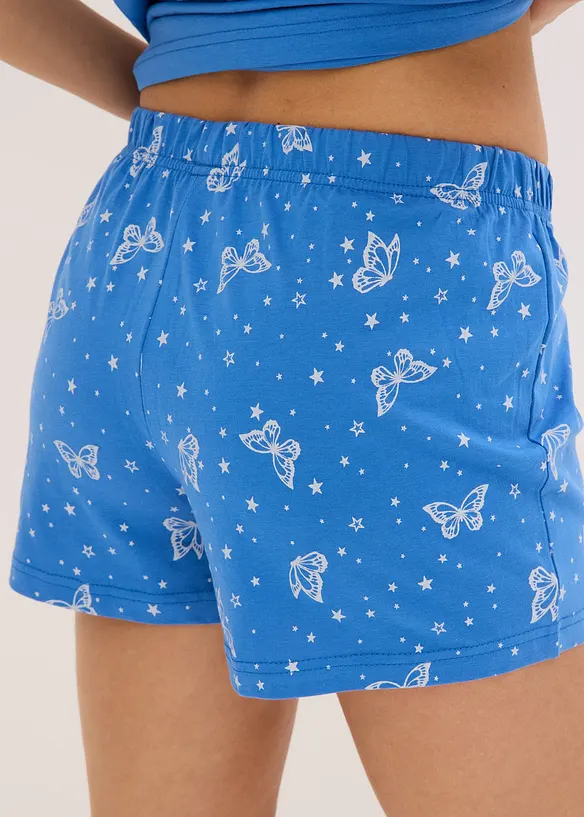 Shortama van katoen (2-dlg. set), bonprix
