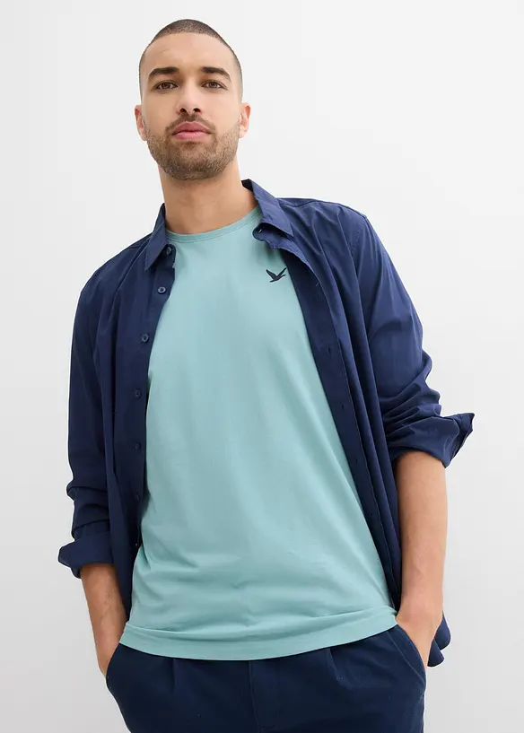 Tanktop (set van 2) van biologisch katoen, bonprix