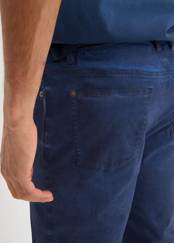 Lange bermuda in washed out look, regular fit, bonprix