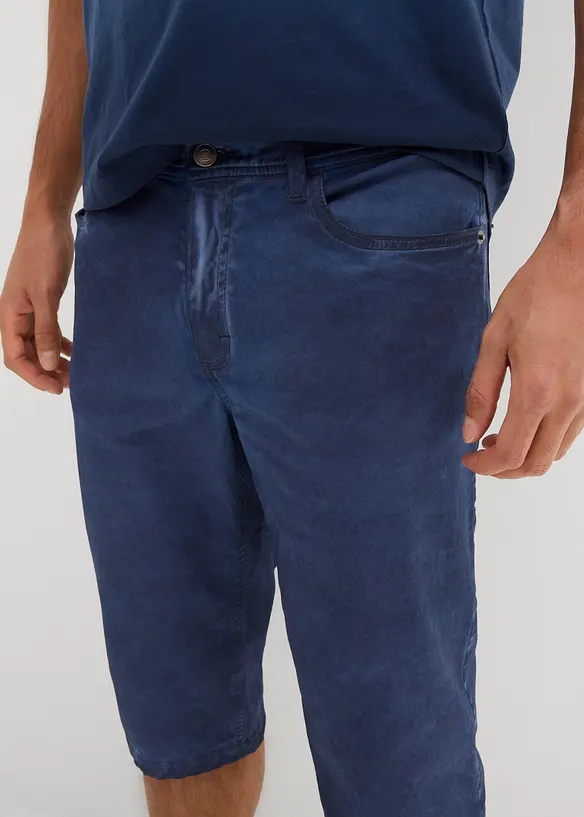 Lange bermuda in washed out look, regular fit, bonprix