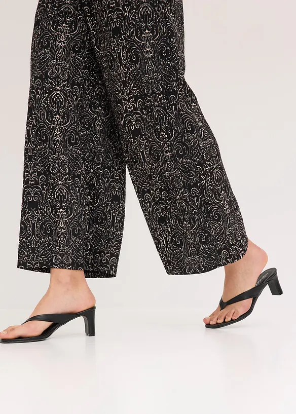 Culotte van jerseycrêpe, bonprix