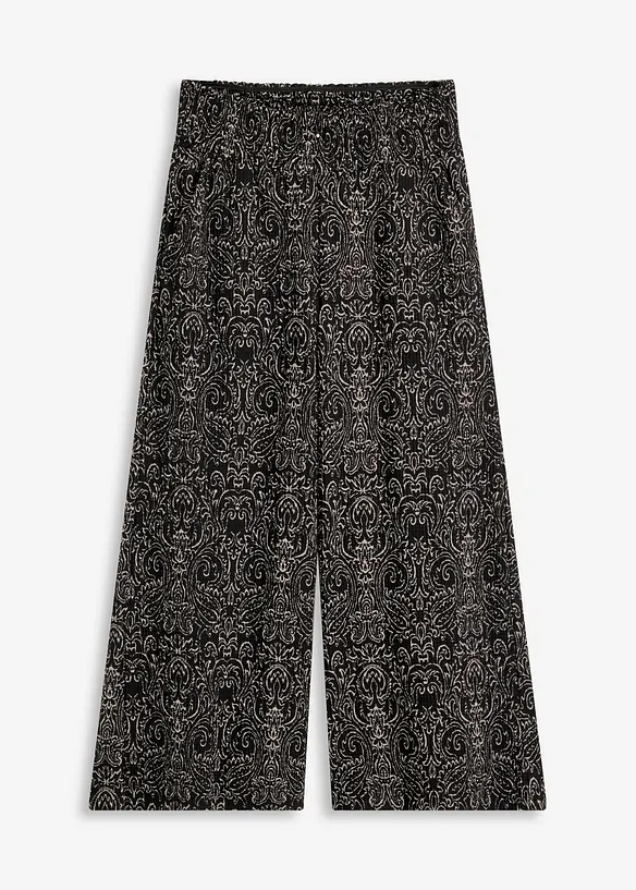 Culotte van jerseycrêpe, bonprix