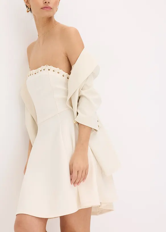 Jurk met ketting-detail, bonprix