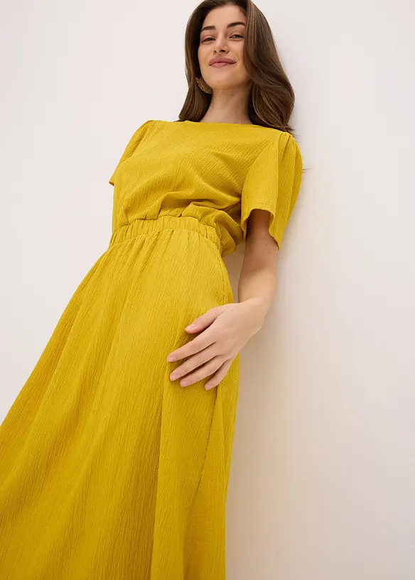 Jersey jurk van luchtige crêpe, bonprix