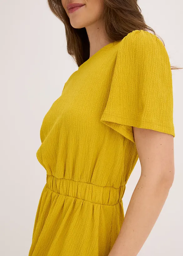 Jersey jurk van luchtige crêpe, bonprix