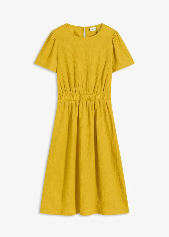 Jersey jurk van luchtige crêpe, bonprix