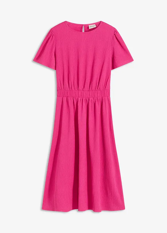 Jersey jurk van luchtige crêpe, bonprix