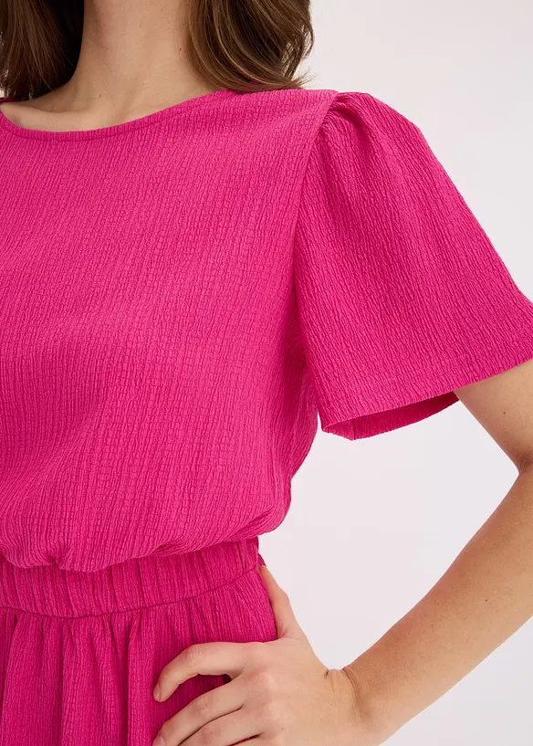 Jersey jurk van luchtige crêpe, bonprix