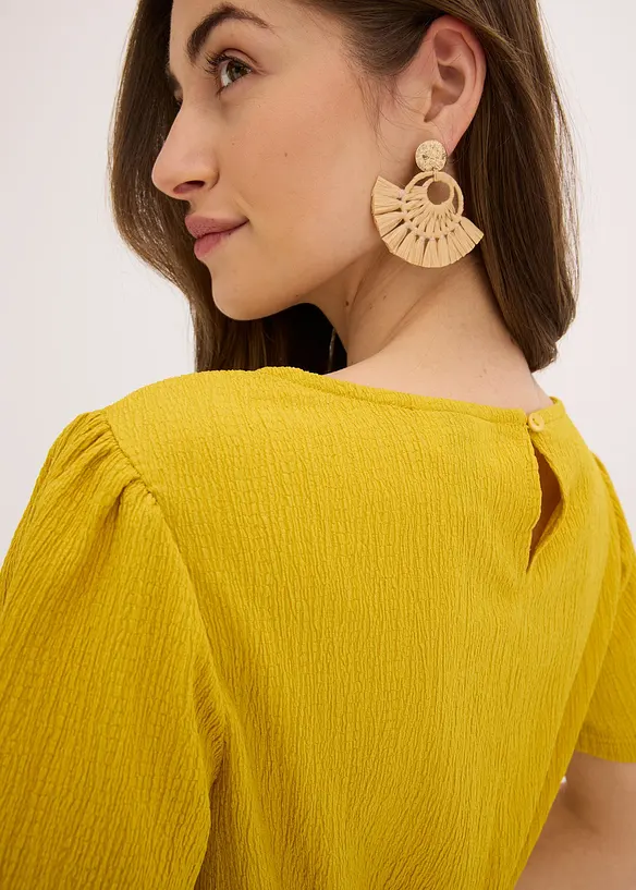 Jersey jurk van luchtige crêpe, bonprix