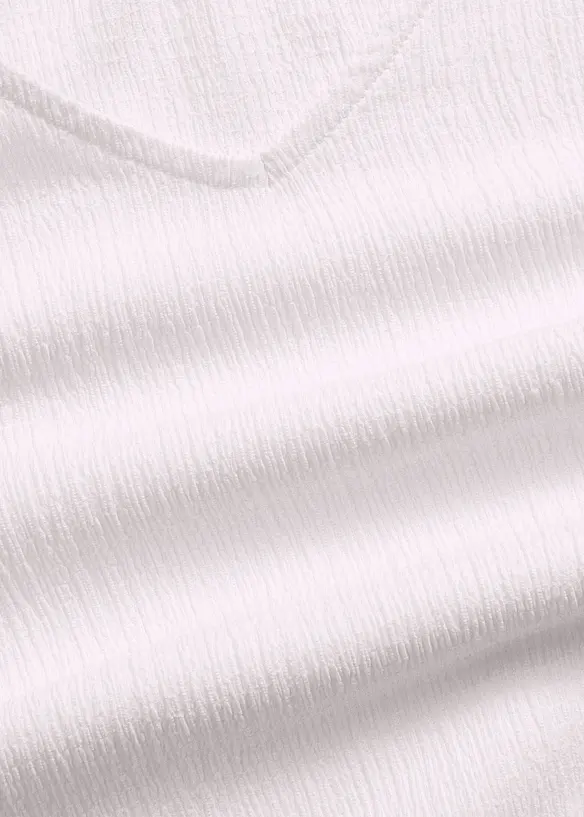 Shirt van gestructureerde crêpe, bonprix
