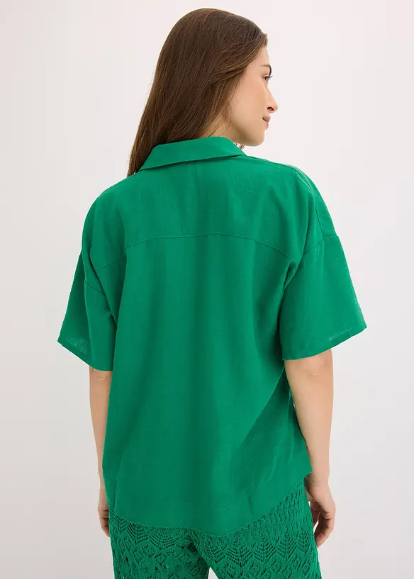 Oversized overhemdblouse, bonprix