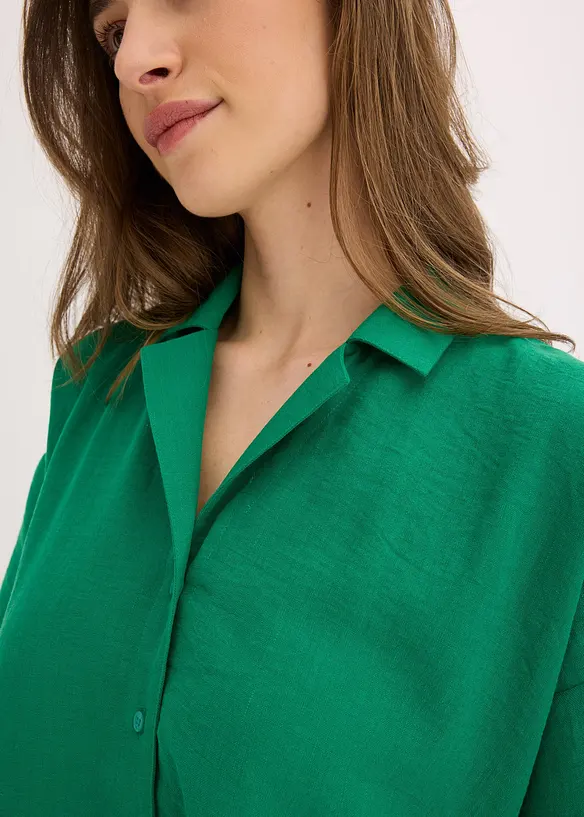 Oversized overhemdblouse, bonprix