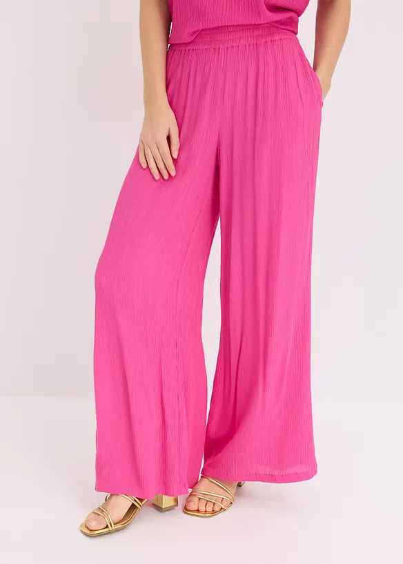 Instapbroek van soepele viscose, bonprix