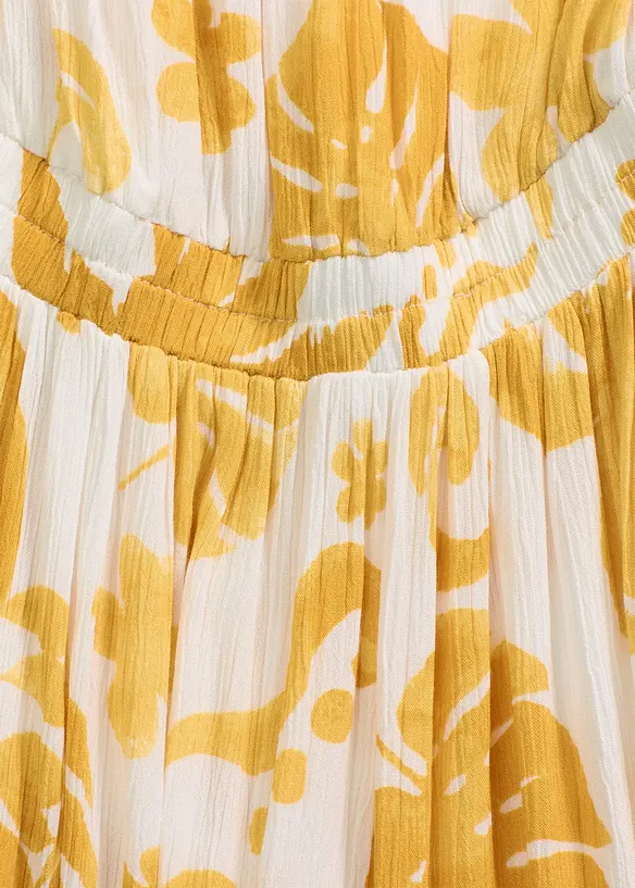 One shoulder jurk van gestructureerde viscose, bonprix