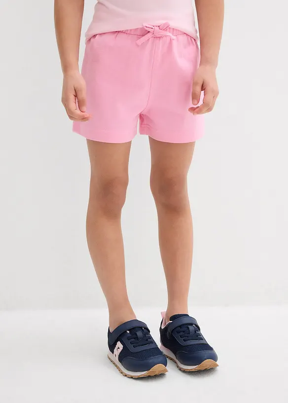 Jersey shorts van puur biologisch katoen (set van 2), bonprix