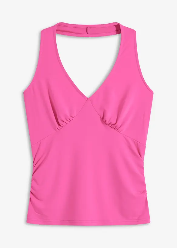 Top met halternek en diep decolleté, bonprix