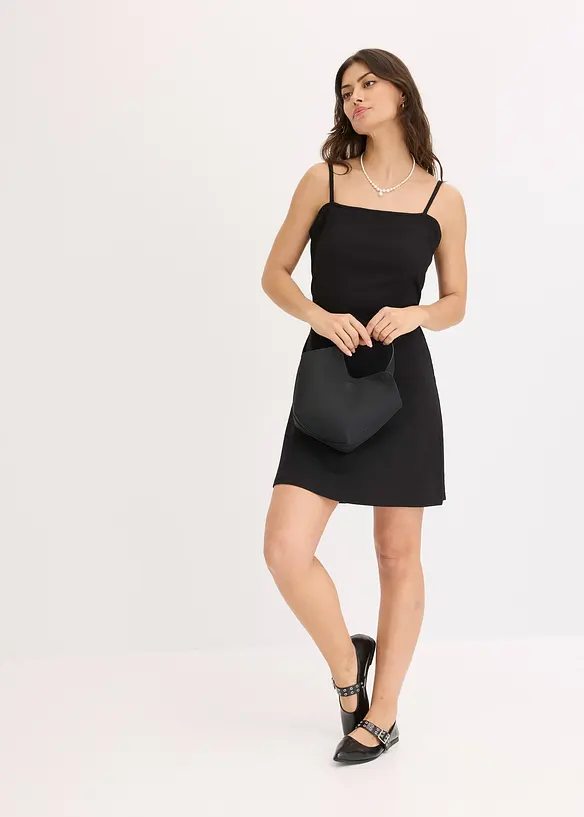 Jersey jurk met decoratieve strik achter, bonprix