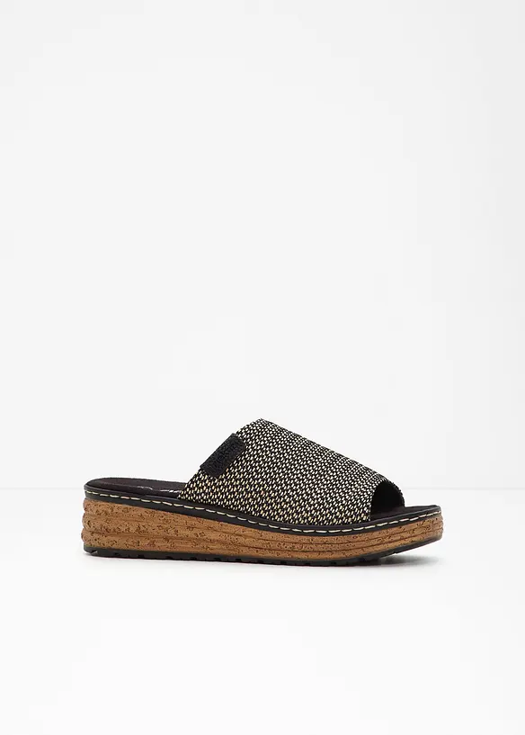 Rieker slippers met sleehak, Rieker